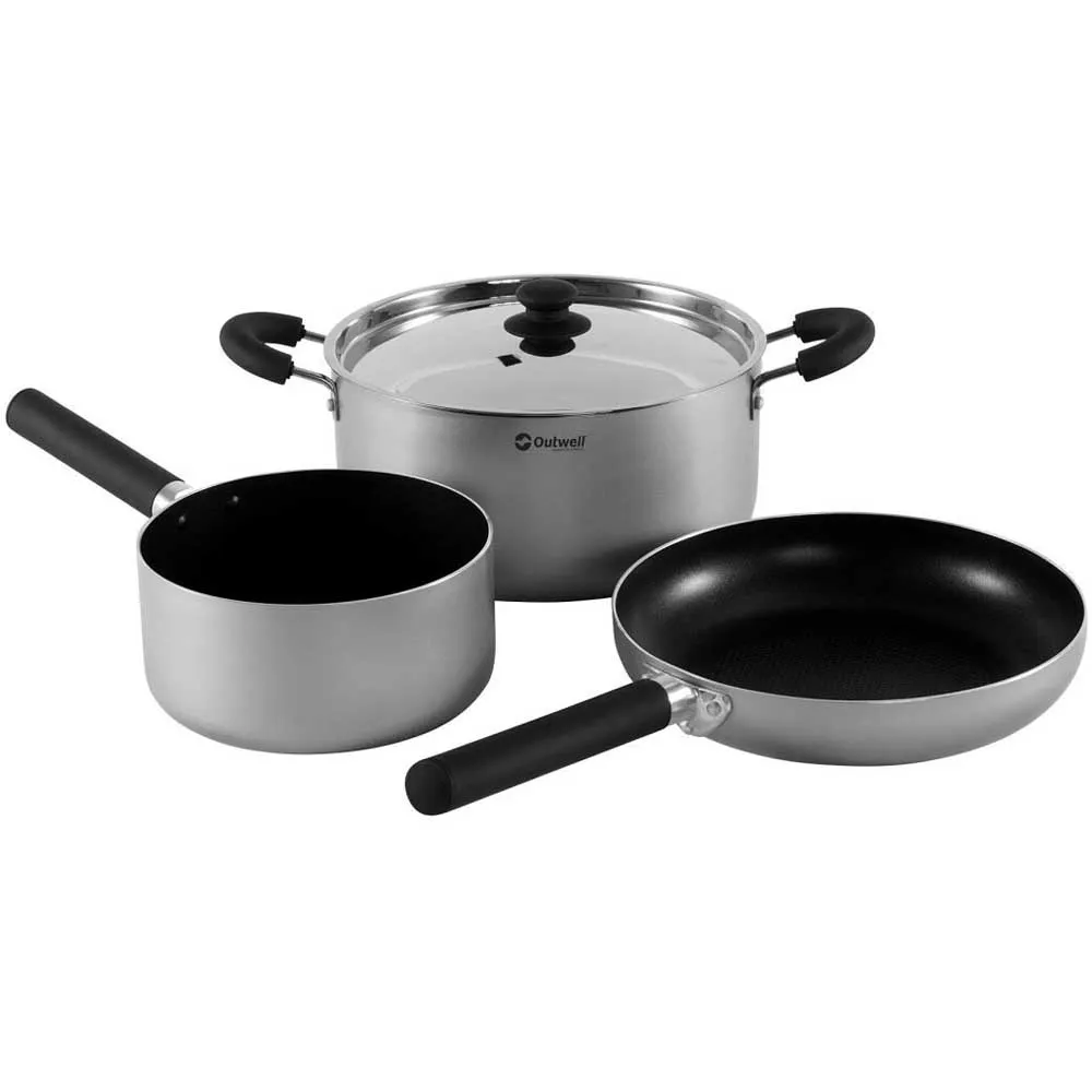 Outwell Feast Ceramic L Köksredskap, Silver, One Size