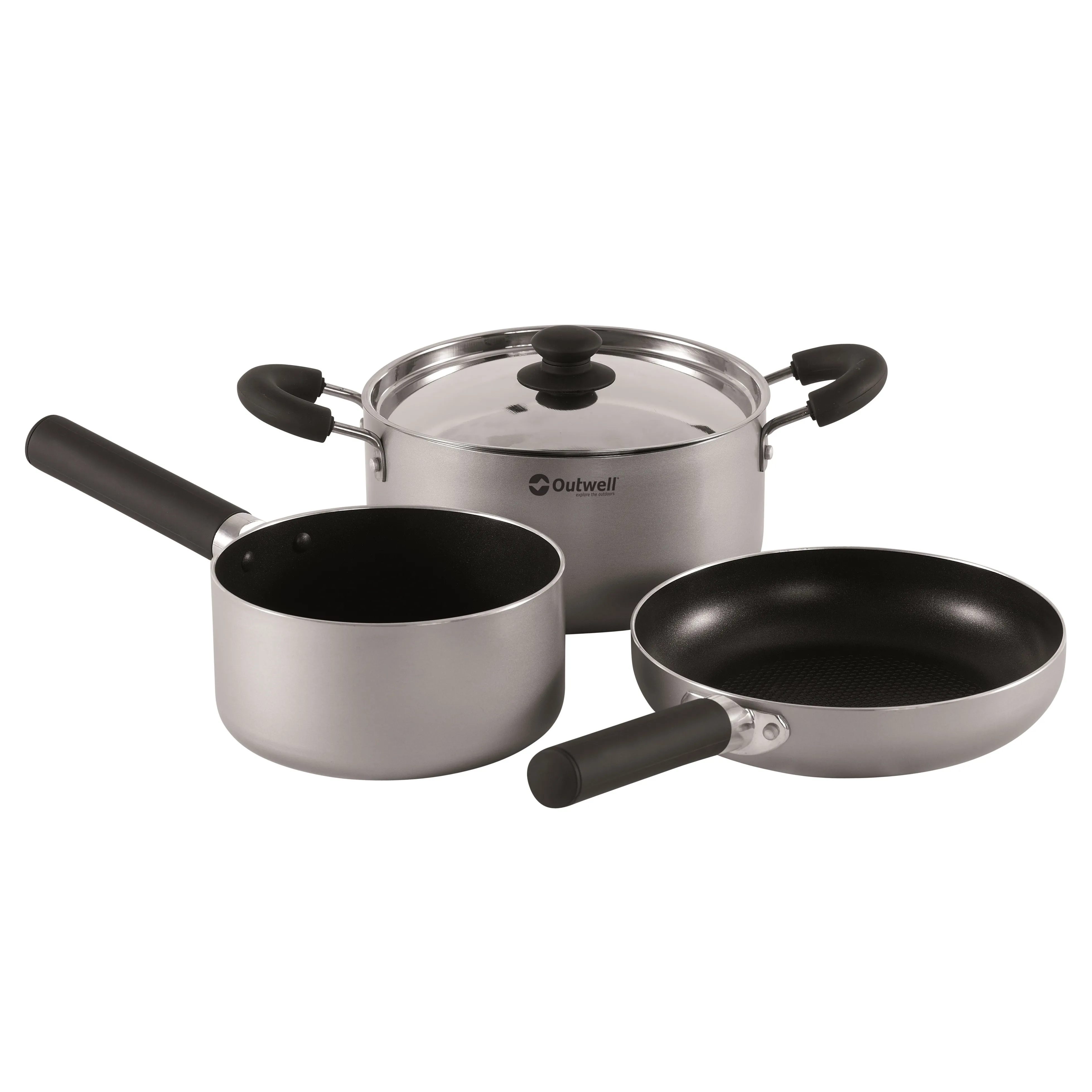 Outwell Feast Set M, Grey, One Size