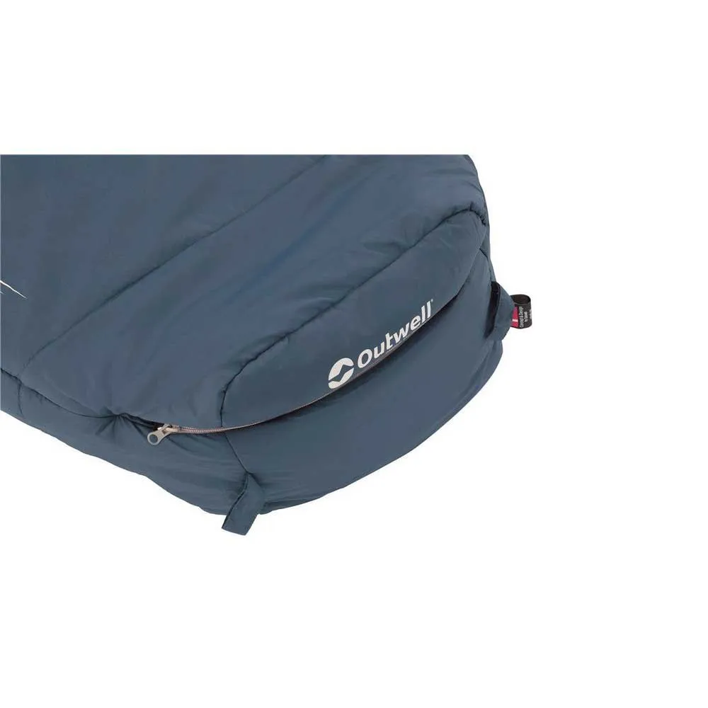 Outwell Fir Supreme Sovsäck, Blue, Left Zipper