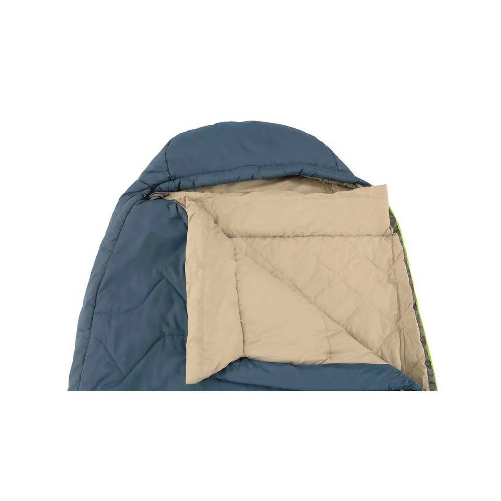 Outwell Fir Supreme Sovsäck, Blue, Left Zipper