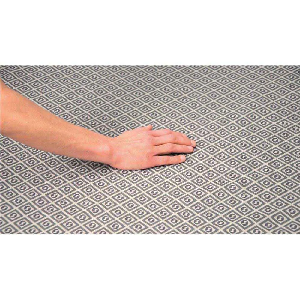 Outwell Flat Woven Woodville 3 Skyddsunderlag, Black, One Size