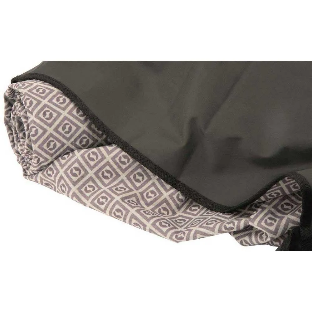 Outwell Flat Woven Woodville 3 Skyddsunderlag, Black, One Size