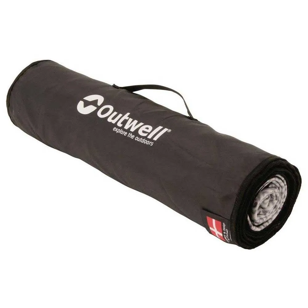 Outwell Fleece Nighthawk 4sa Skyddsunderlag, Black, One Size