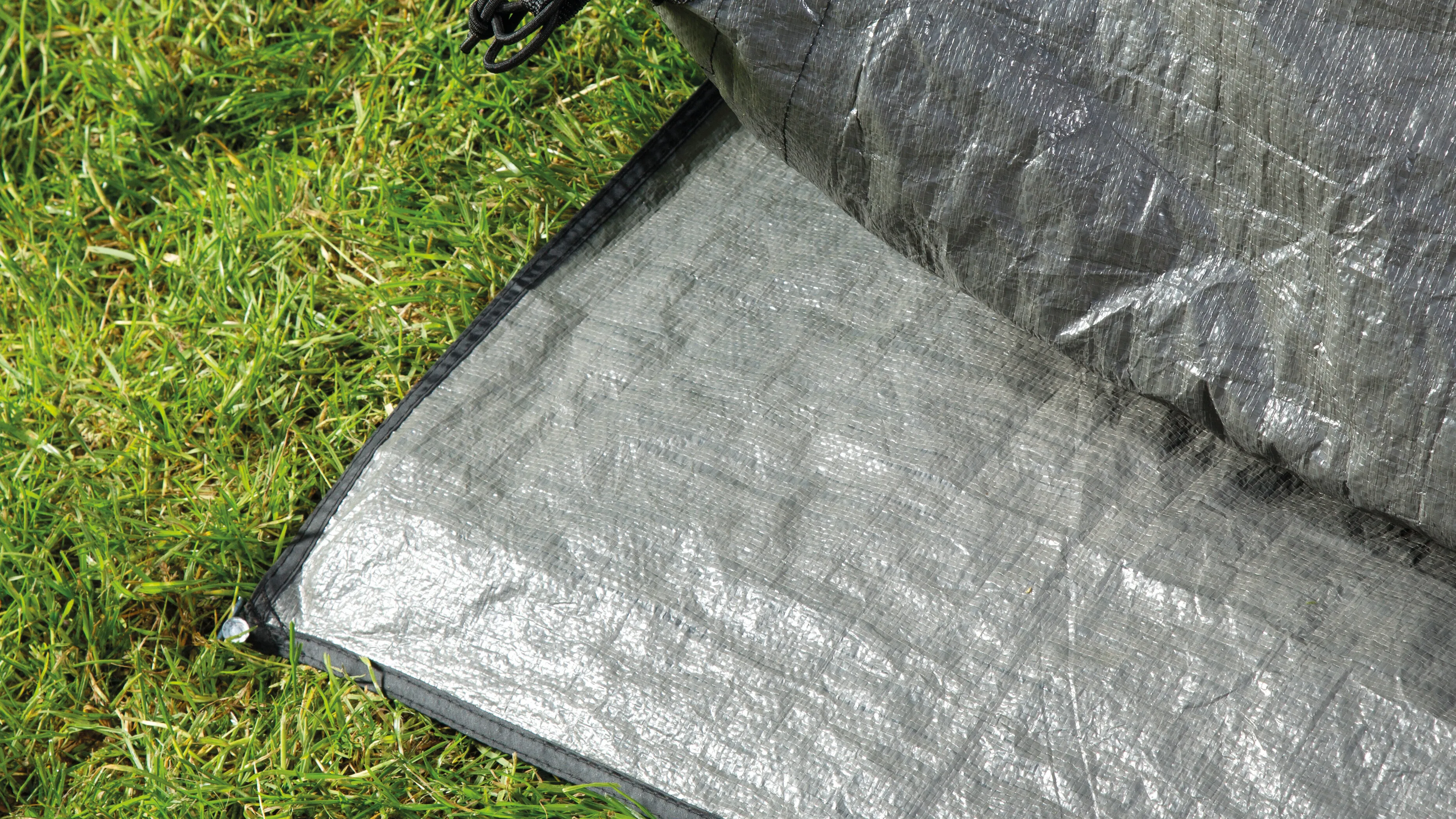 Outwell Footprint Lux Stonehill 7 Air, Black & Grey, One Size