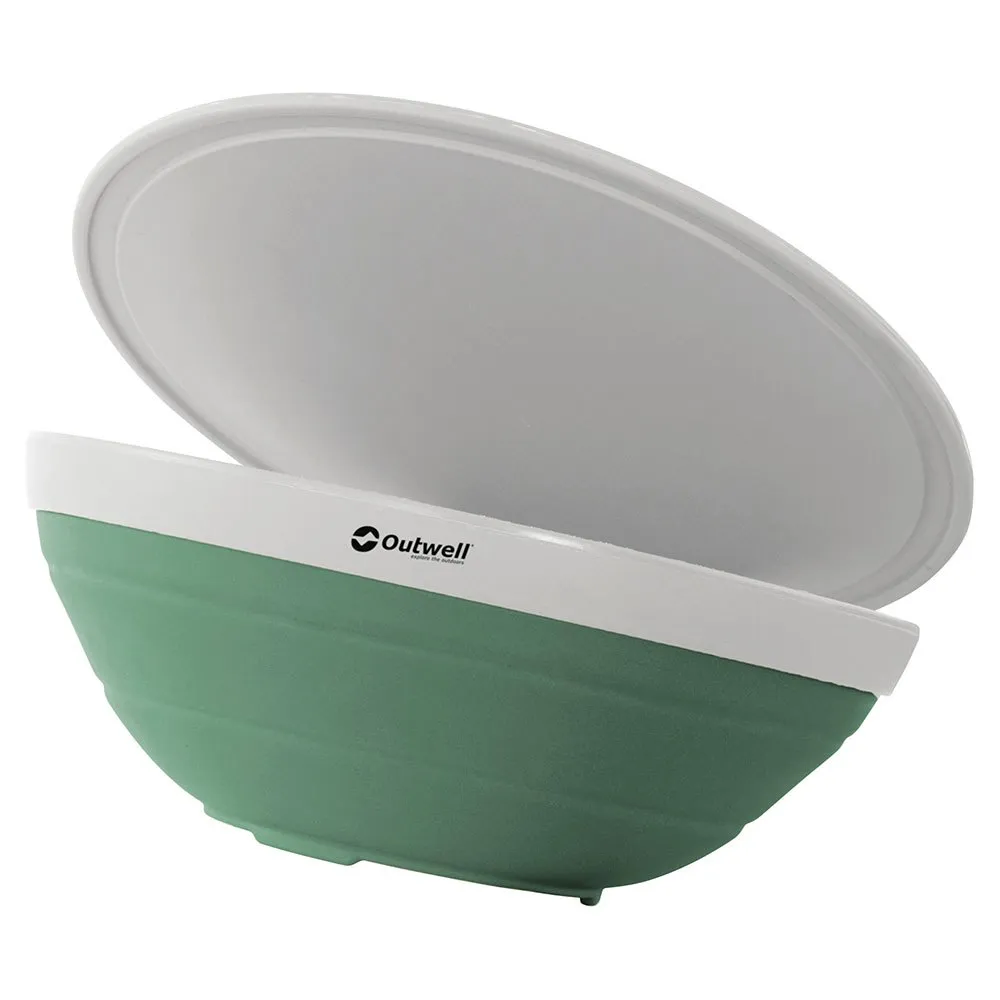 Outwell Hopfällbart Durkslag Och Skål, Shadow green, One Size