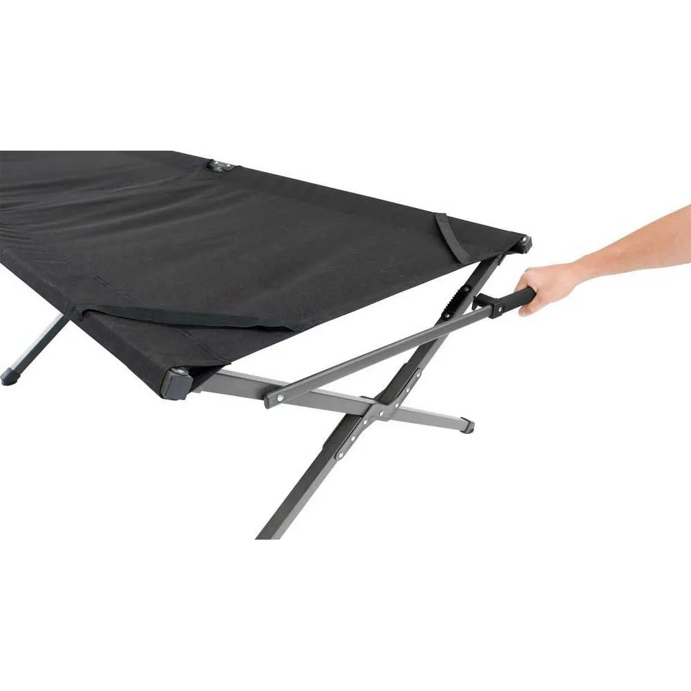Outwell Laguna Hills L Väggsäng, Black, 80 x 202 x 48cm