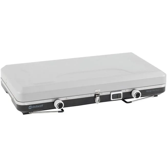 Outwell Merapi Pro Duo Deluxe Gaskök För Camping, Silver grey, One Size