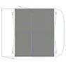 Outwell Parkville 260 Skyddsunderlag, Grey, One Size