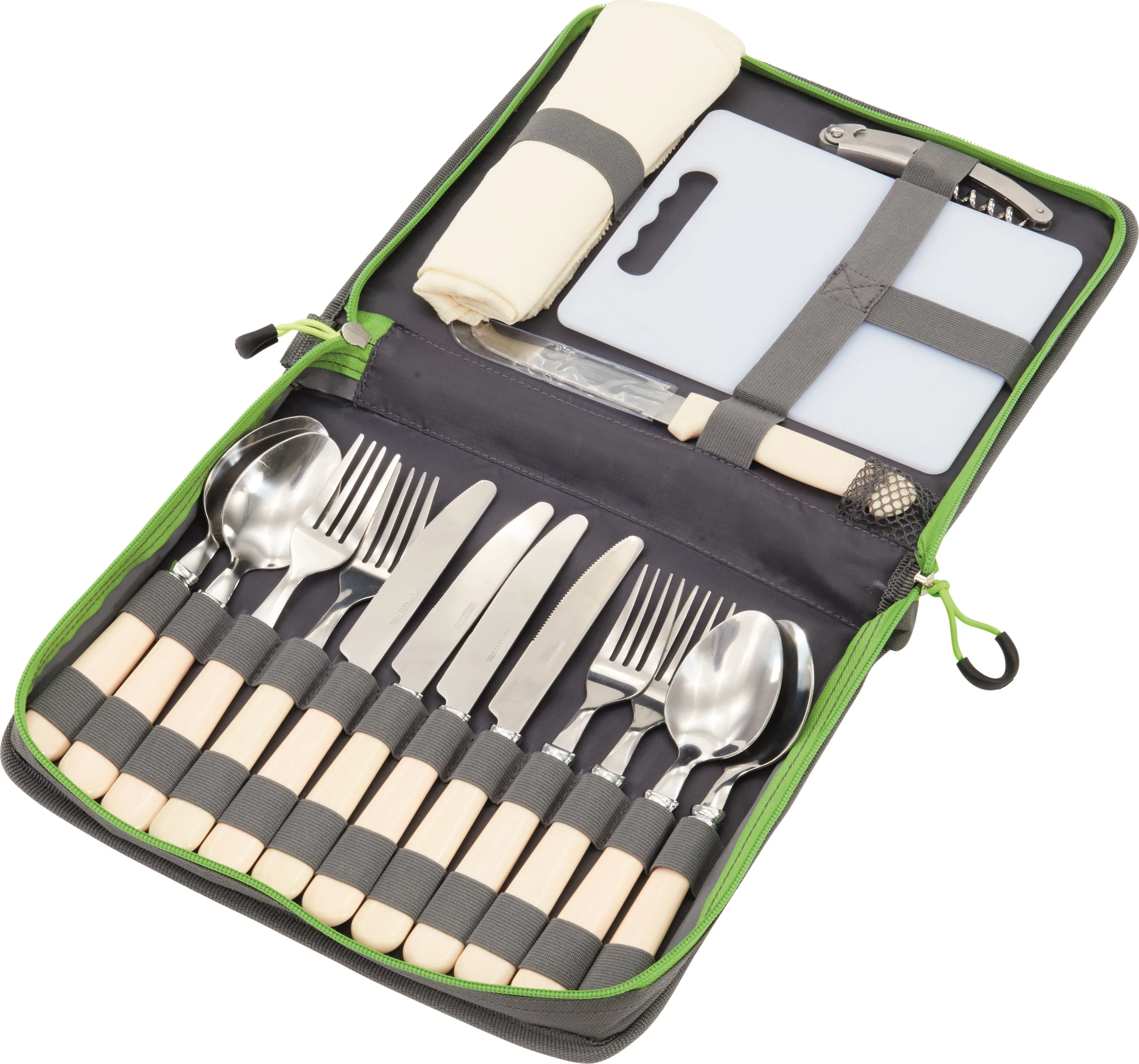 Outwell Picnic Cutlery Set, White, One Size