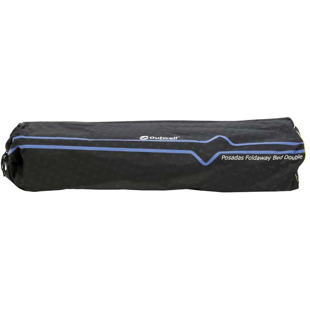 Outwell Posadas Double Väggsäng, Black, 132 x 192 x 45cm