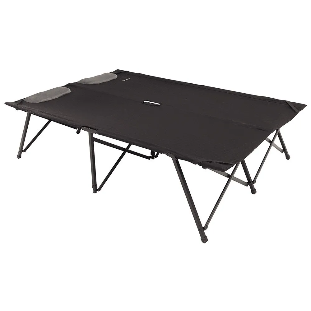 Outwell Posadas Foldaway Double Camping Säng, Black, One Size