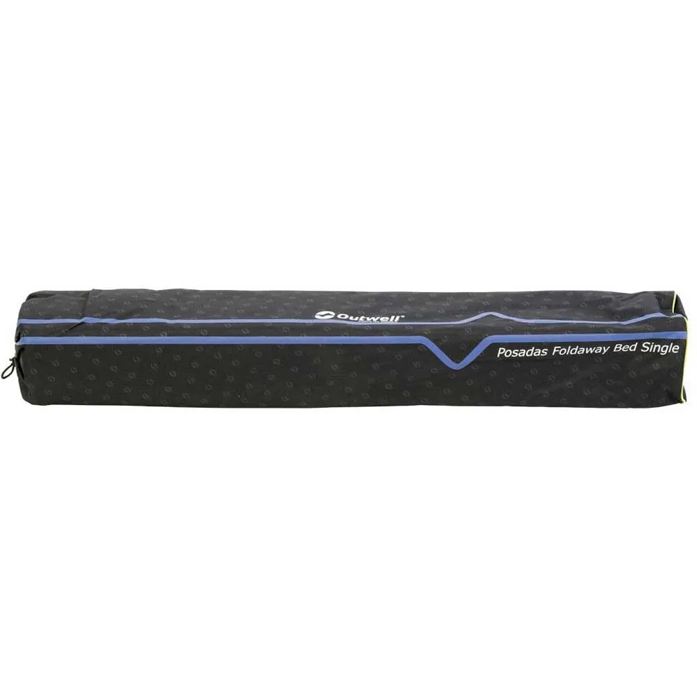 Outwell Posadas Single Väggsäng, Black, 66 x 192 x 45cm