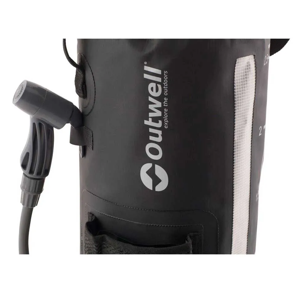 Outwell Seabreeze 12l Regndusch, Black, One Size