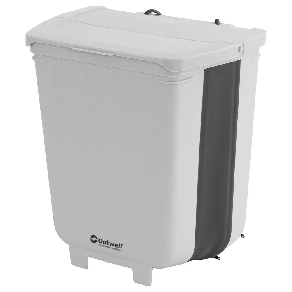 Outwell Skåpbil Med Hopfällbar Papperskorg 8l, White, One Size