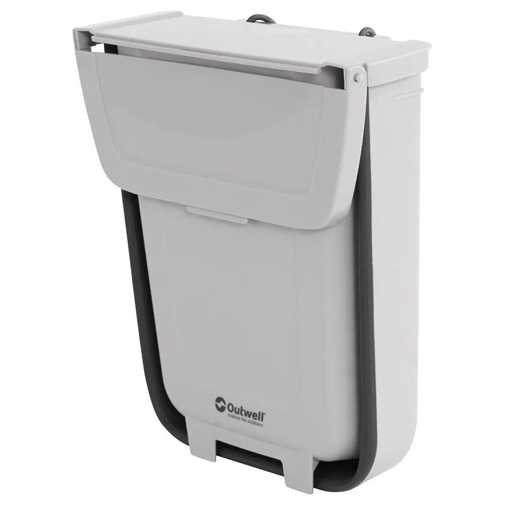 Outwell Skåpbil Med Hopfällbar Papperskorg 8l, White, One Size