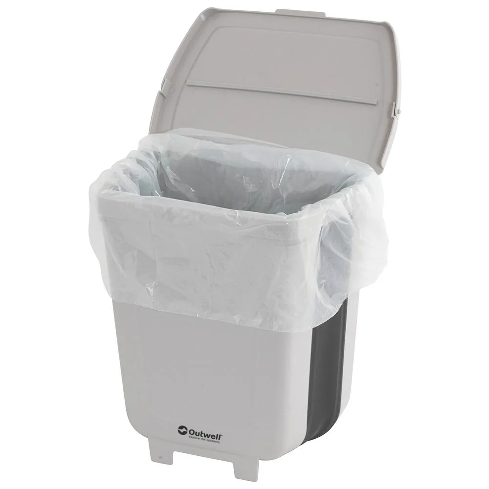 Outwell Skåpbil Med Hopfällbar Papperskorg 8l, White, One Size