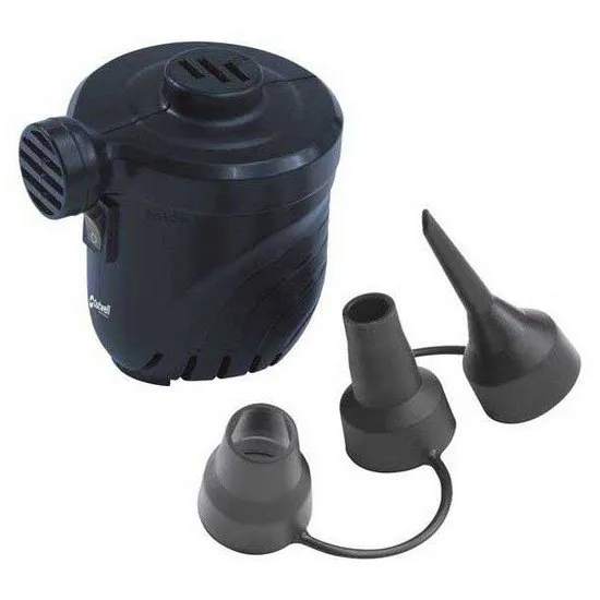 Outwell Sky2 12v/230v Elektrisk Luftpump, Black / blue