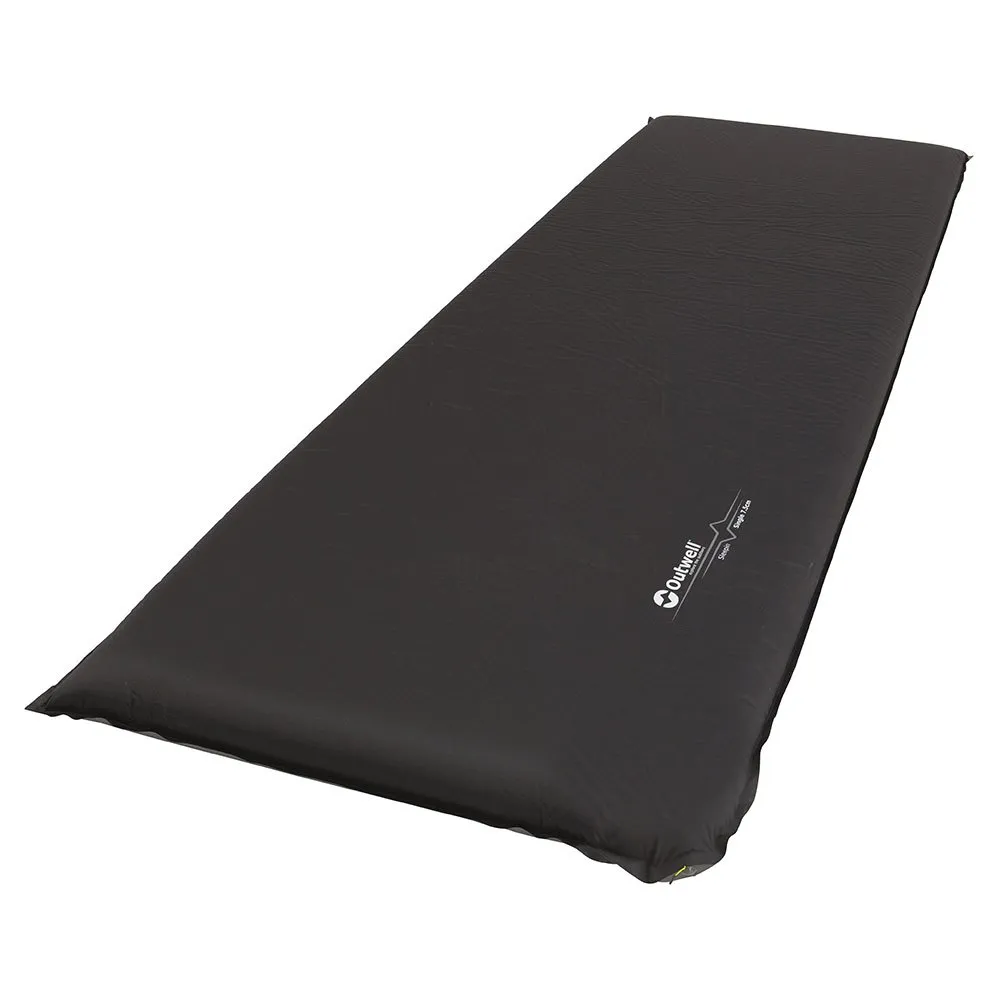 Outwell Sleepin Single 7.5 Cm Uppblåsbar Madrass, Black