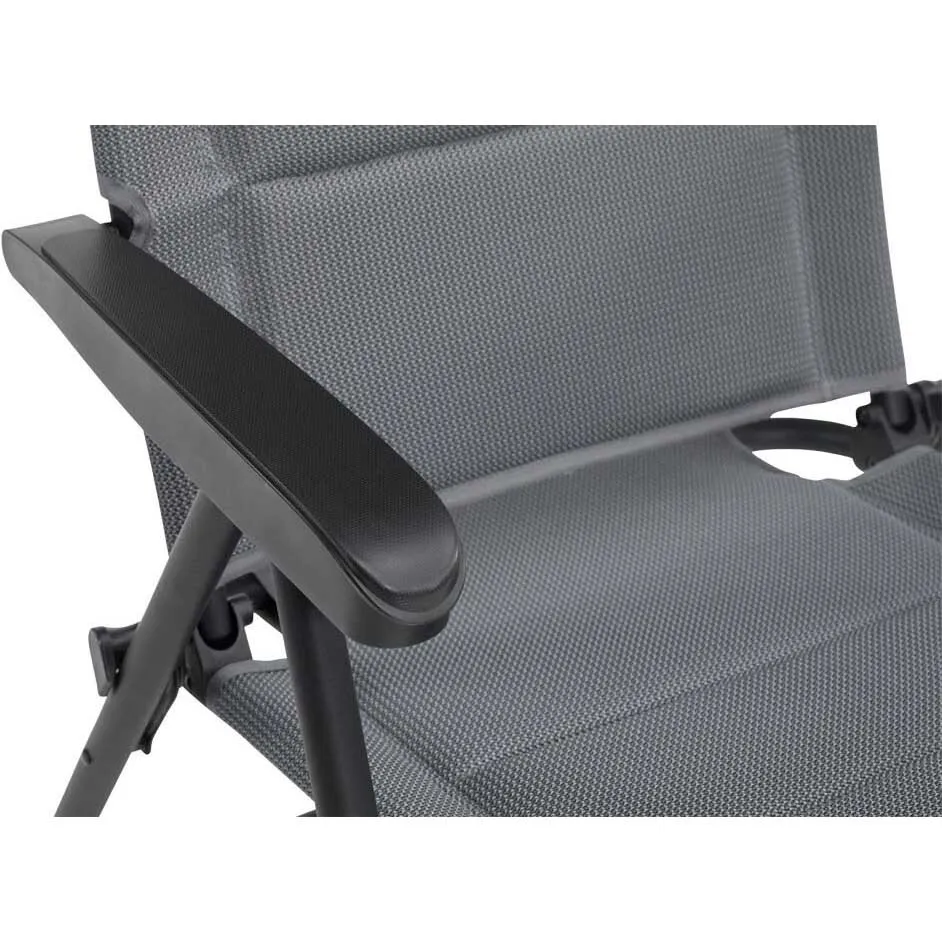 Outwell Stonecliff Stol, Grey, 60 x 61 x 90cm