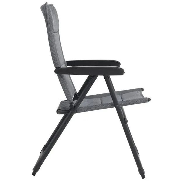 Outwell Stonecliff Stol, Grey, 60 x 61 x 90cm