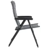 Outwell Stonecliff Stol, Grey, 60 x 61 x 90cm