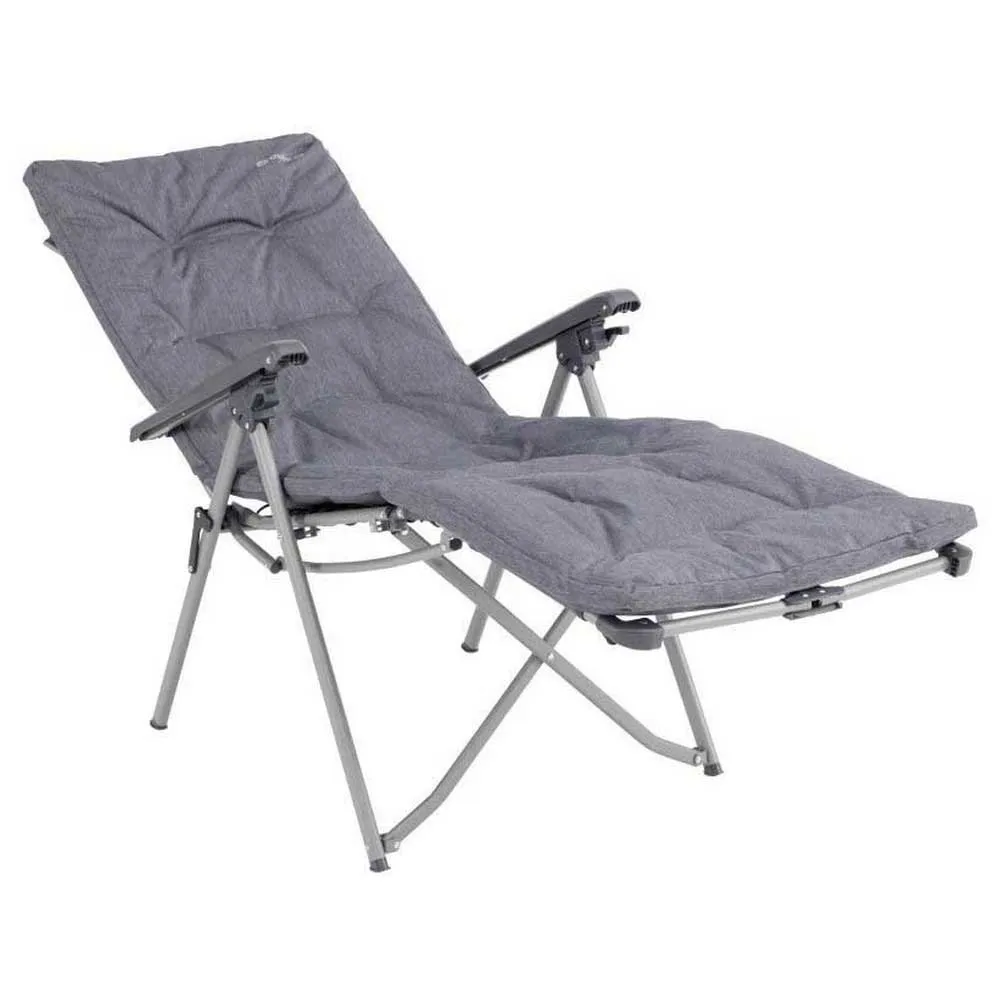 Outwell Torch Lake Chair With Fotstöd, Black / grey, One Size