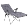 Outwell Torch Lake Chair With Fotstöd, Black / grey, One Size