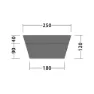 Outwell Universal Access Zone Matta, Black / grey, 250 x 130cm