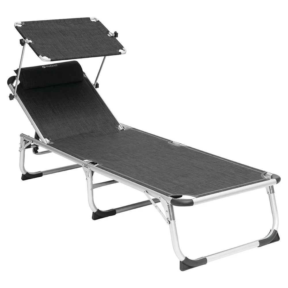 Outwell Victoria Deck Stol, Black, One Size