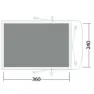 Outwell Wolfburg 380a Matta, Black / grey, 360 x 240cm