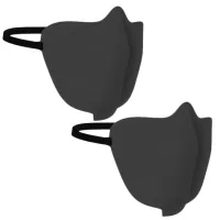 Outwet Ansigtsmask Svart 2 st/paket Outwet Ansigtsmask Svart 2 st/paket