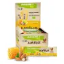 OVERSTIM.s Amelix Bio Honey Energibar Låda Citron 25g 30 Enheter, Yellow, One Size