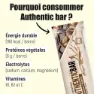 OVERSTIM.s Authentic Energibar Låda Banan Och Choklad 50g 32 Enheter, Multicolor, One Size