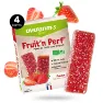 OVERSTIM.s Bio Energi-gummibarsask Jordgubbe 25g 12 Enheter, Red, One Size