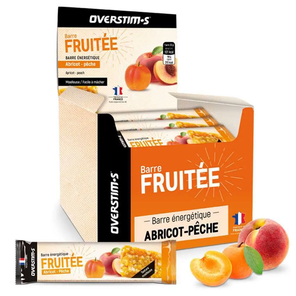 OVERSTIM.s Energibar Låda Aprikos Och Persika 30g 35 Enheter, Orange, One Size OVERSTIM.s Energibar Låda Aprikos Och Persika 30g 35 Enheter, Orange, One Size