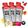 OVERSTIM.s Energix Låda Med Energigeler Blandade Smaker 34g 10 Enheter, Multicolor, One Size