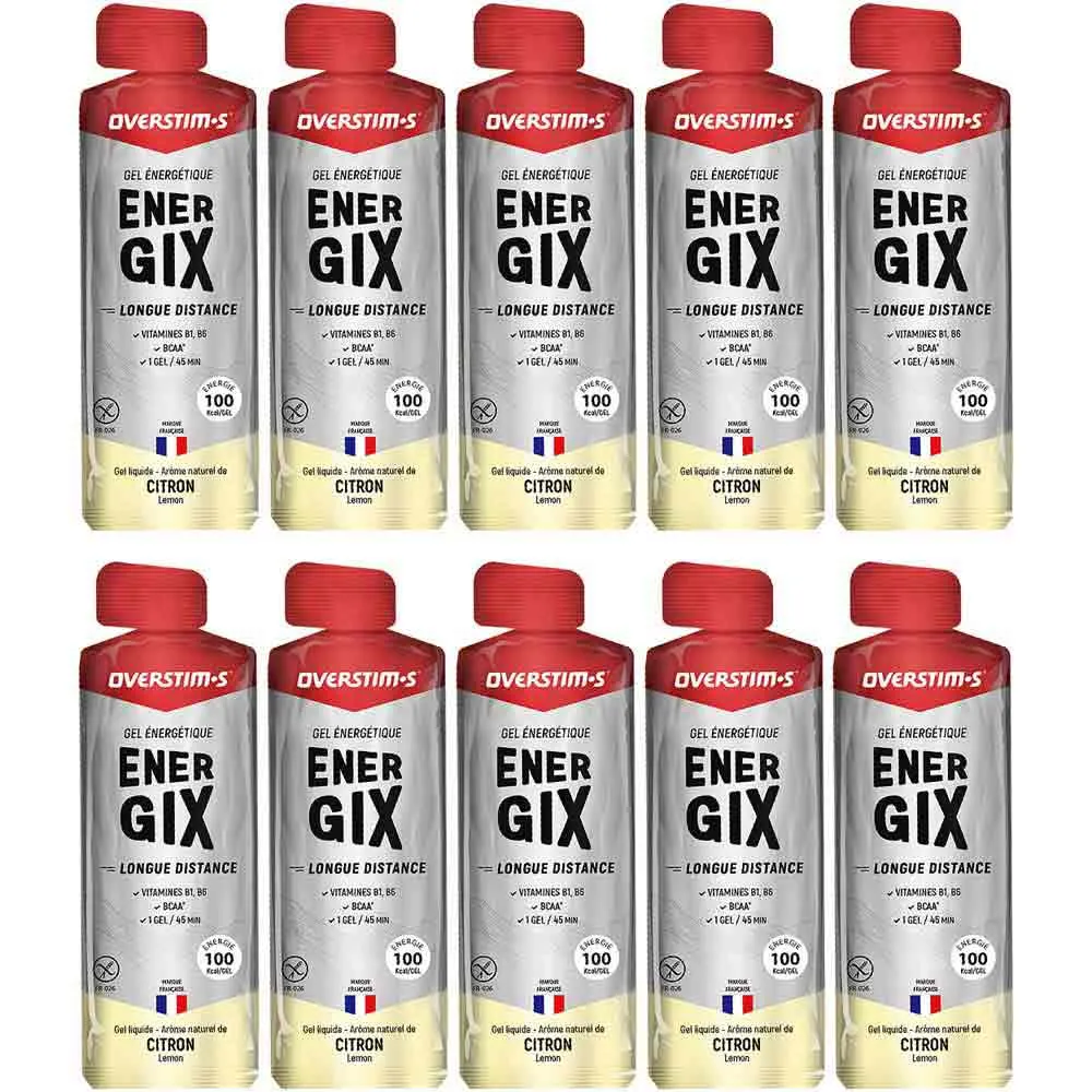 OVERSTIM.s Energix Låda Med Energigeler Citron 34g 10 Enheter, Multicolor, One Size OVERSTIM.s Energix Låda Med Energigeler Citron 34g 10 Enheter, Multicolor, One Size