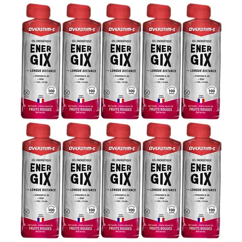 OVERSTIM.s Energix Låda Med Energigeler Röda Frukter 34g 10 Enheter, Multicolor, One Size OVERSTIM.s Energix Låda Med Energigeler Röda Frukter 34g 10 Enheter, Multicolor, One Size