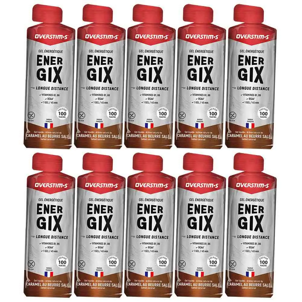 OVERSTIM.s Energix Låda Med Energigeler Salt Karamell 34g 10 Enheter, Multicolor, One Size OVERSTIM.s Energix Låda Med Energigeler Salt Karamell 34g 10 Enheter, Multicolor, One Size