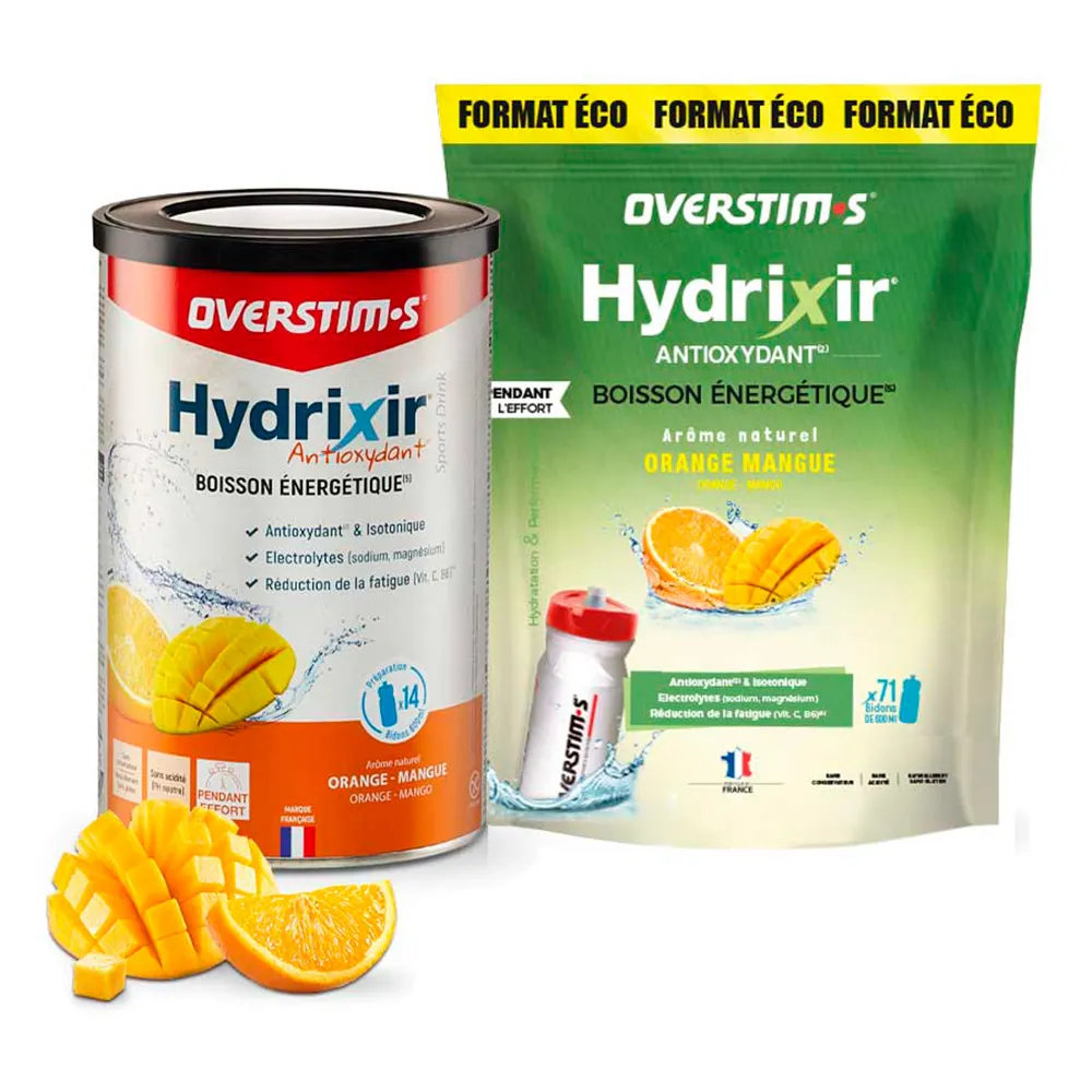 OVERSTIM.s Hydrixir Aox Isotonisk Pulverdryck Apelsin Och Mango 600g, Multicolor, One Size OVERSTIM.s Hydrixir Aox Isotonisk Pulverdryck Apelsin Och Mango 600g, Multicolor, One Size
