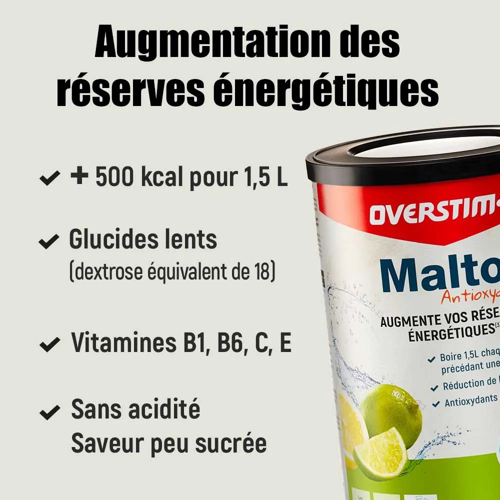 OVERSTIM.s Malto Aox Energidryckspulver Neutral Smak 450g, Multicolor, One Size OVERSTIM.s Malto Aox Energidryckspulver Neutral Smak 450g, Multicolor, One Size