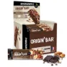 OVERSTIM.s Origin Bar Energibar Låda Mörk Choklad Och Mandel 25 Enheter, Brown / black, One Size