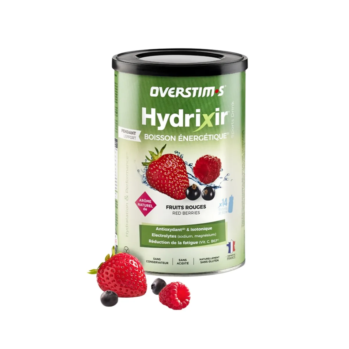 OVERSTIM.s rgy Drink Hydrixir Antioxidant, Red fruits, 600g