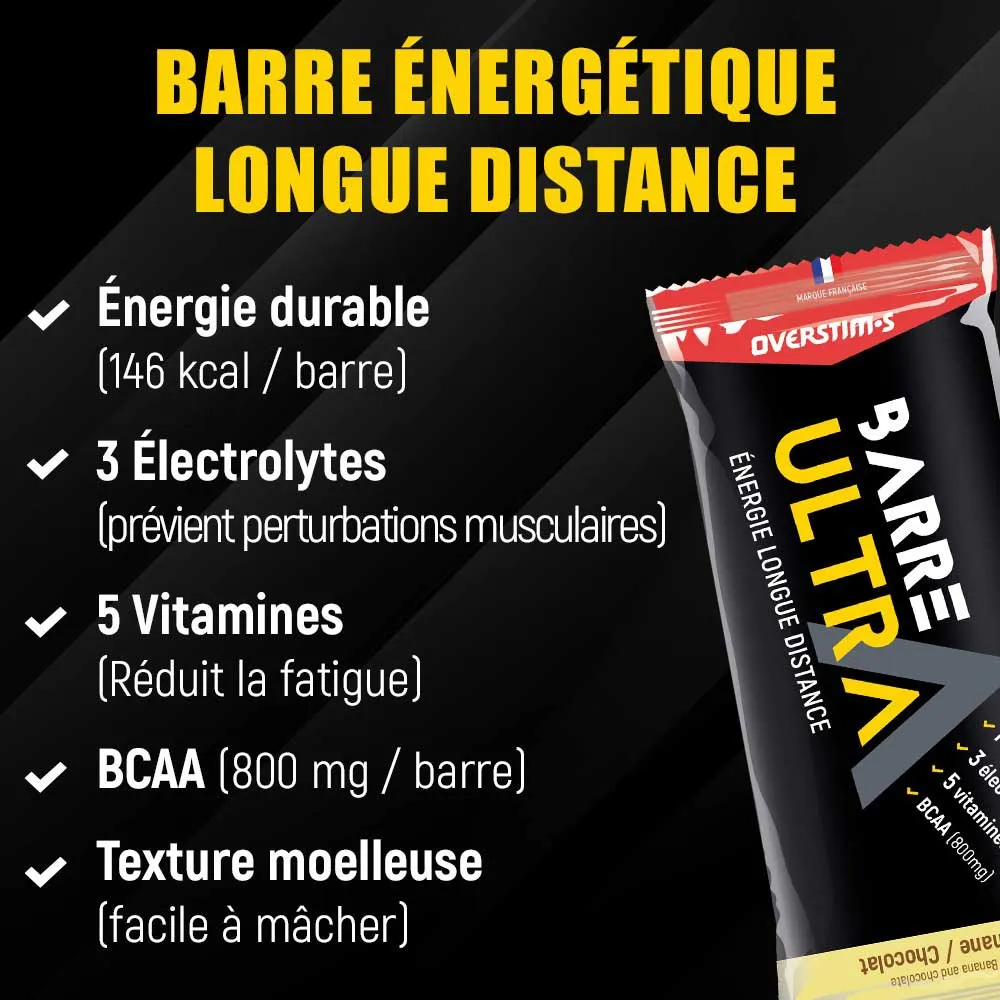 OVERSTIM.s Ultra Proteinbarslåda Banan Och Choklad 40g 28 Enheter, Multicolor, One Size OVERSTIM.s Ultra Proteinbarslåda Banan Och Choklad 40g 28 Enheter, Multicolor, One Size
