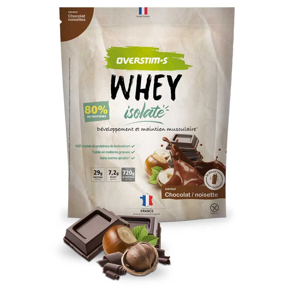 OVERSTIM.s Vassleproteinisolat Choklad 720g, White, One Size