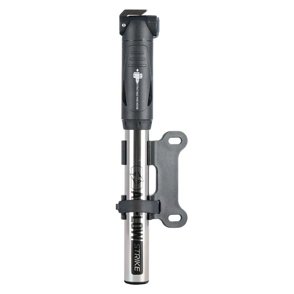OXC Airflow Strike Mini Pump, Black / steel, 120psi
