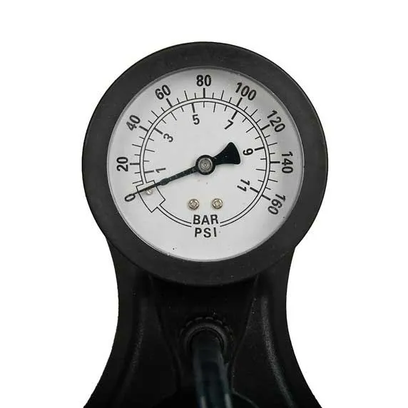 OXC Airtrack Pu855 Cykelpump, Black, 160psi