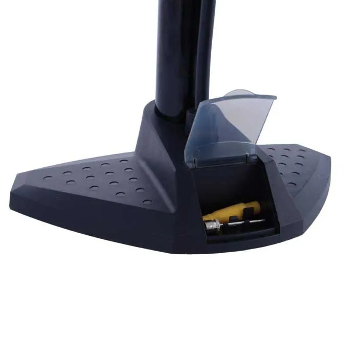 OXC Airtrack Workshop Plus Cykelpump, Black, 160psi OXC Airtrack Workshop Plus Cykelpump, Black, 160psi