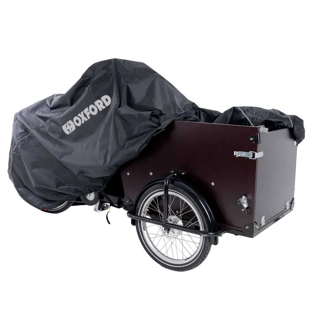 OXC Aquatex Pro Cargo Cykelskydd, Black, One Size