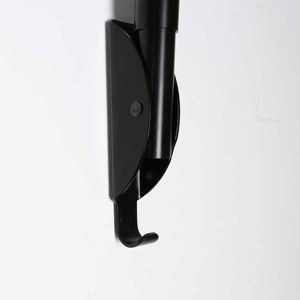 OXC Horizontal Väggmonterat Cykelställ, Black, One Size